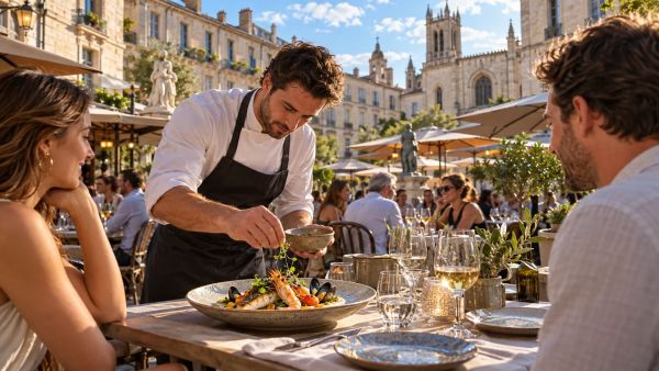 Top restaurants à essayer pour une soirée festive en Hérault