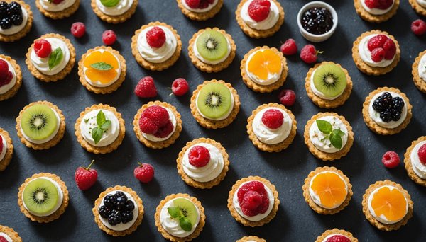 Des canapés sucré salé pour les intolérants au lactose